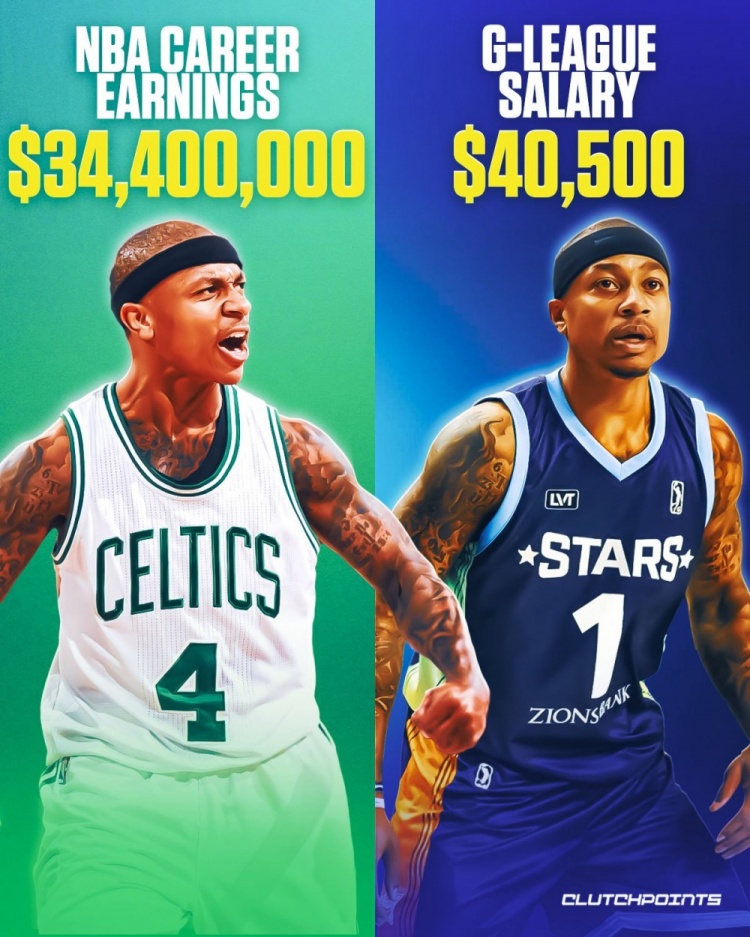  曾拒7000萬合同！小托馬斯G聯(lián)賽薪水4.05萬 NBA生涯共掙3440萬
