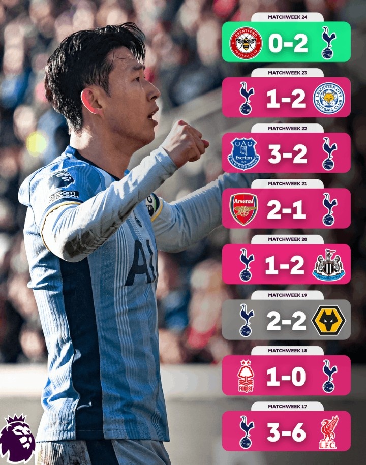  不容易！熱刺終結(jié)英超7輪不勝，此前7場僅1平6負(fù)