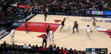  勇士連丟多個空位三分！公牛趁勢打出18比0！