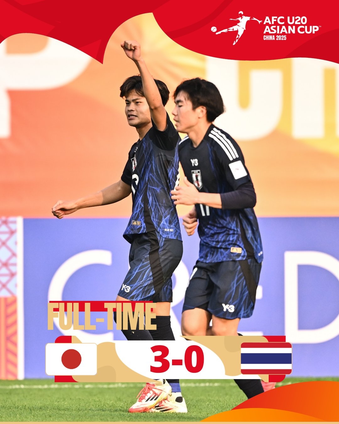  日本U20主帥賽后：雖然全取三分，但球隊各方面都有待提升