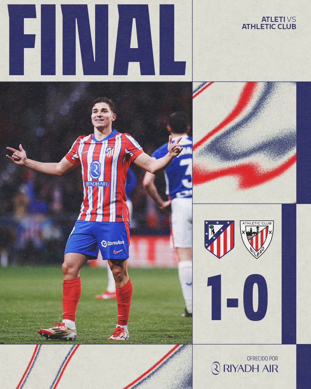  致勝進(jìn)球！阿爾瓦雷斯當(dāng)選馬競1-0畢巴全場最佳球員