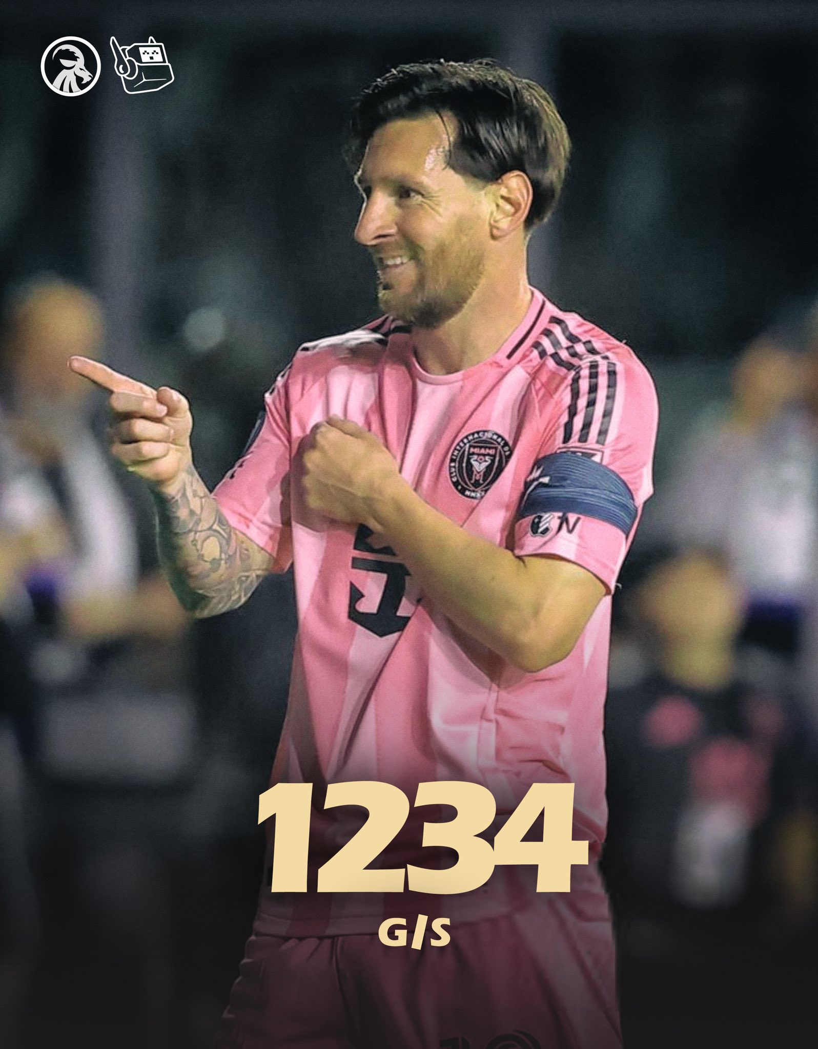  回歸即進球！37歲梅西生涯目前853球381助，參與進球數(shù)1234球！