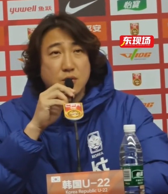  韓國(guó)U22男足主帥：中國(guó)20歲左右有特別好的球員，韓國(guó)人才稀少