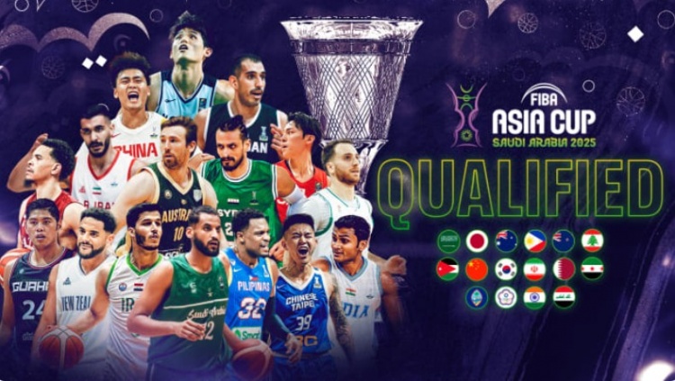  8月在沙特舉辦！FIBA官網(wǎng)：男籃亞洲杯抽簽儀式將在下月8號舉行